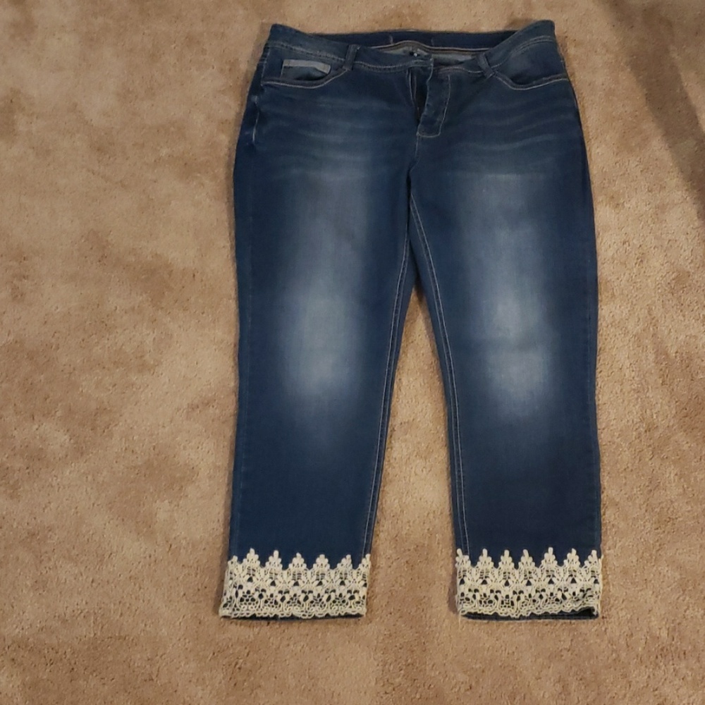 Denim Capri